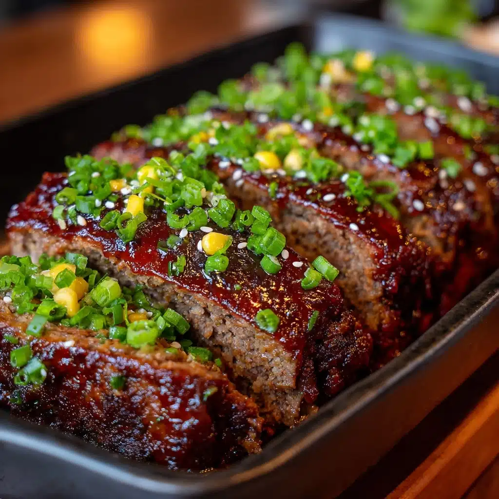Korean BBQ Meatloaf Recipe - Recipe Image
