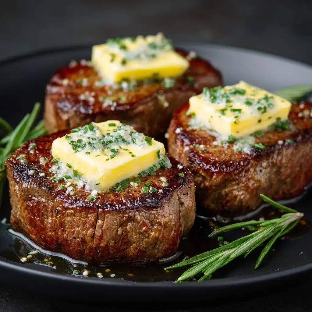 Perfect Pan-Seared Steak with Garlic Butter Recipe - Recipe Image