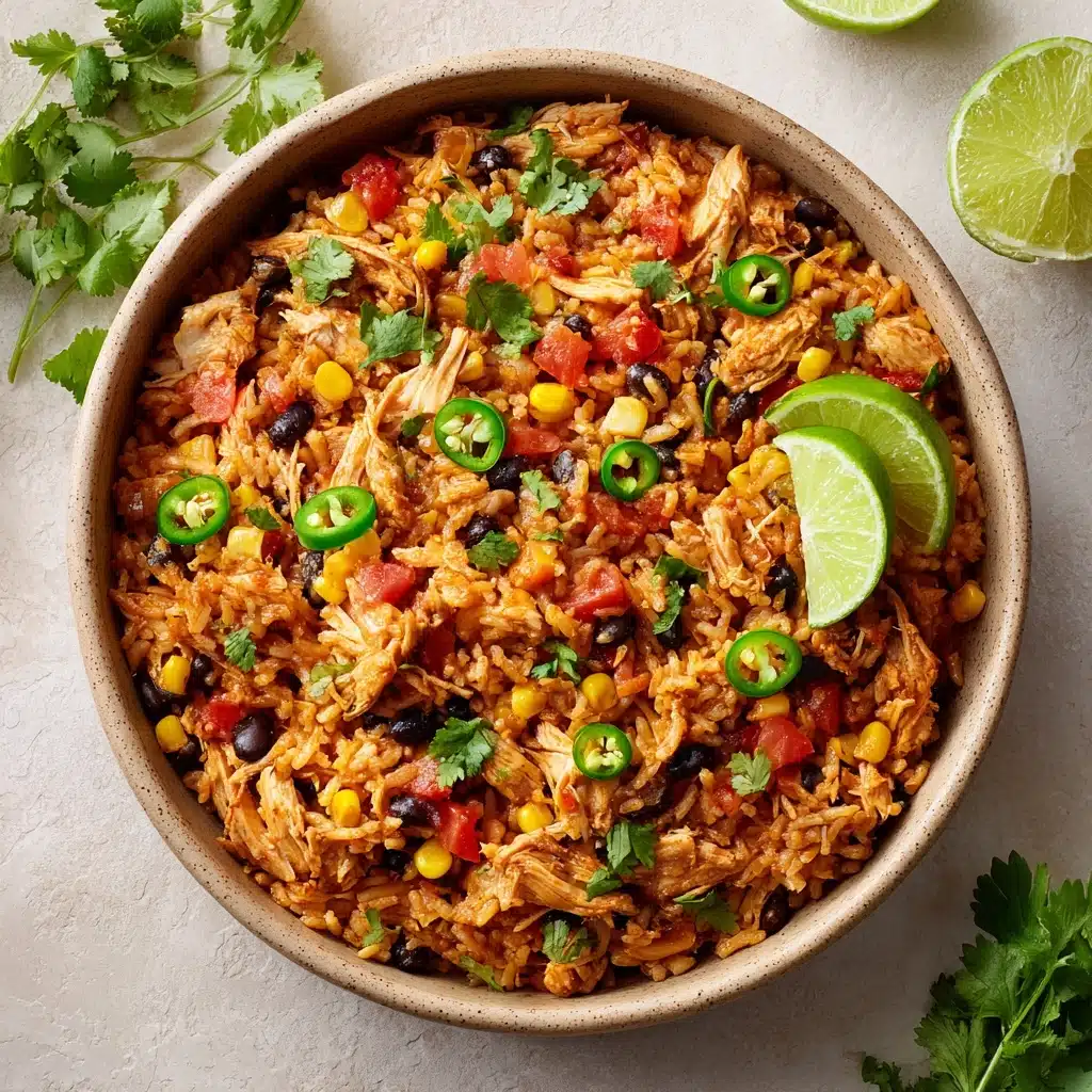 Instant Pot Chicken and Rice Burrito Bowls Recipe - Recipe Image