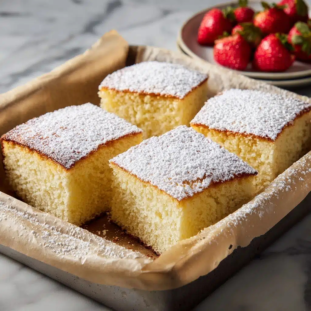 French Butter Cake Recipe - Recipe Image