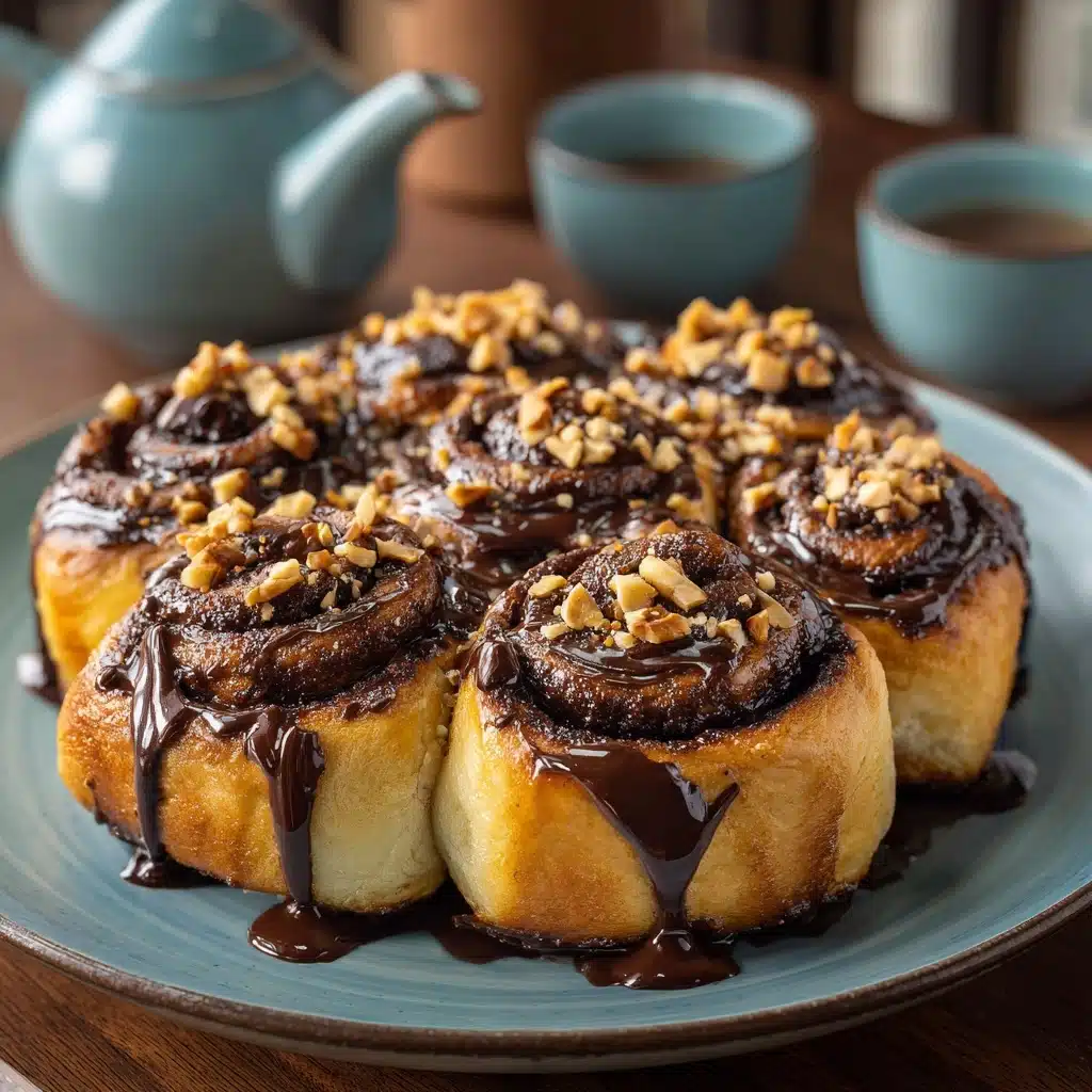 Twist & Shout Chocolate Hazelnut Rolls Recipe - Recipe Image