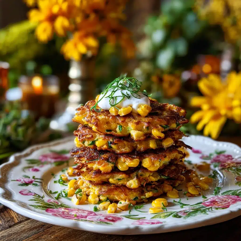 Corn Zucchini Fritters Recipe - Recipe Image