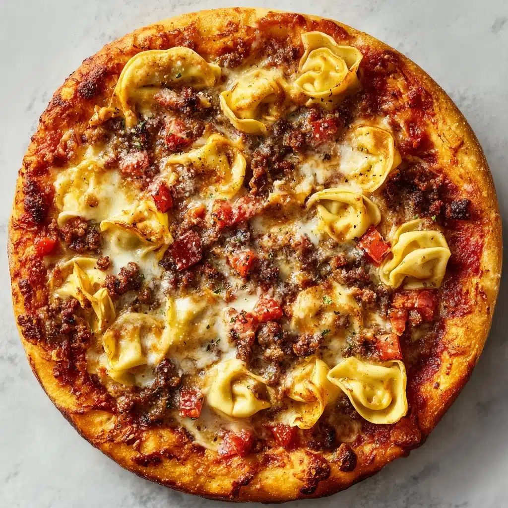 Meat Lovers Pizza Tortellini Recipe - Recipe Image