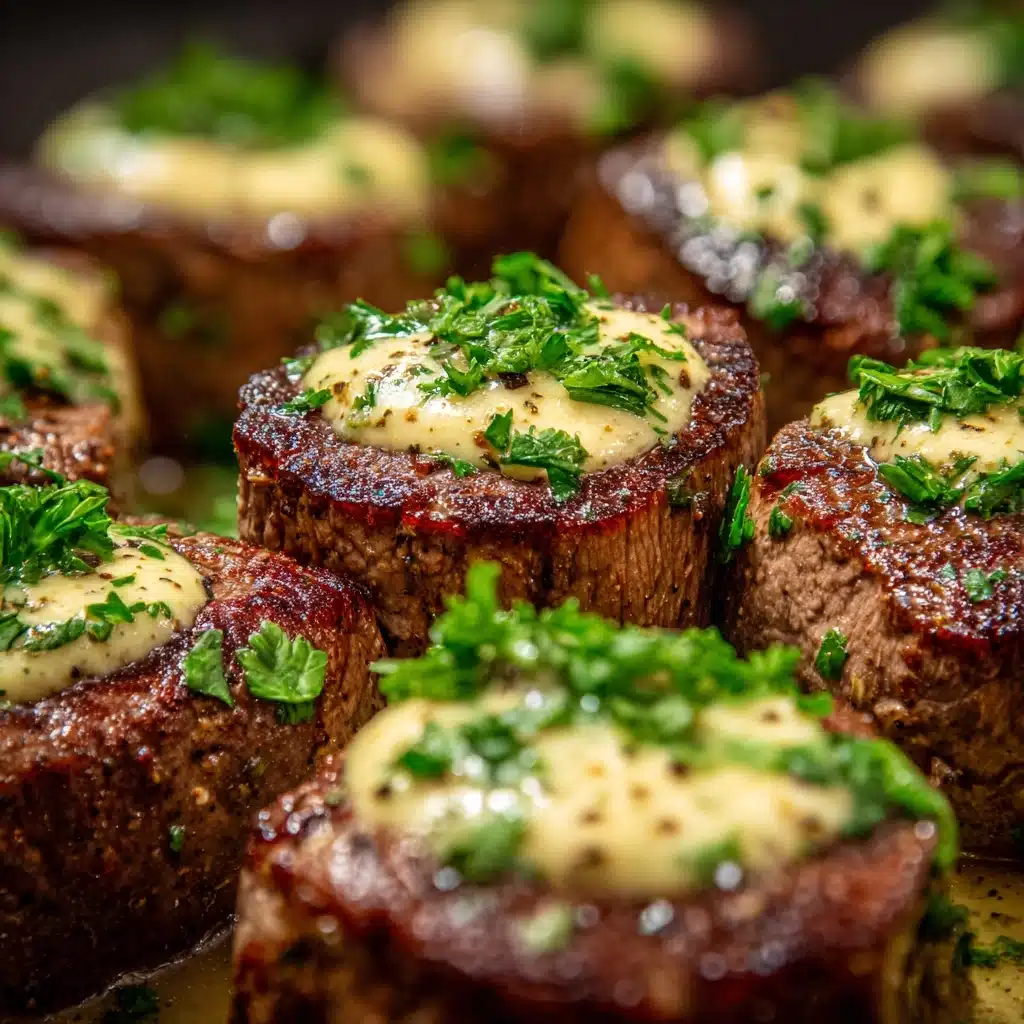Garlic Butter Steak Bites with Parmesan Cream Sauce Recipe - Recipe Image