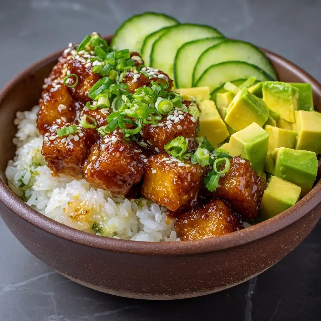 Hot Honey Chicken Bowls Recipe - Recipe Image