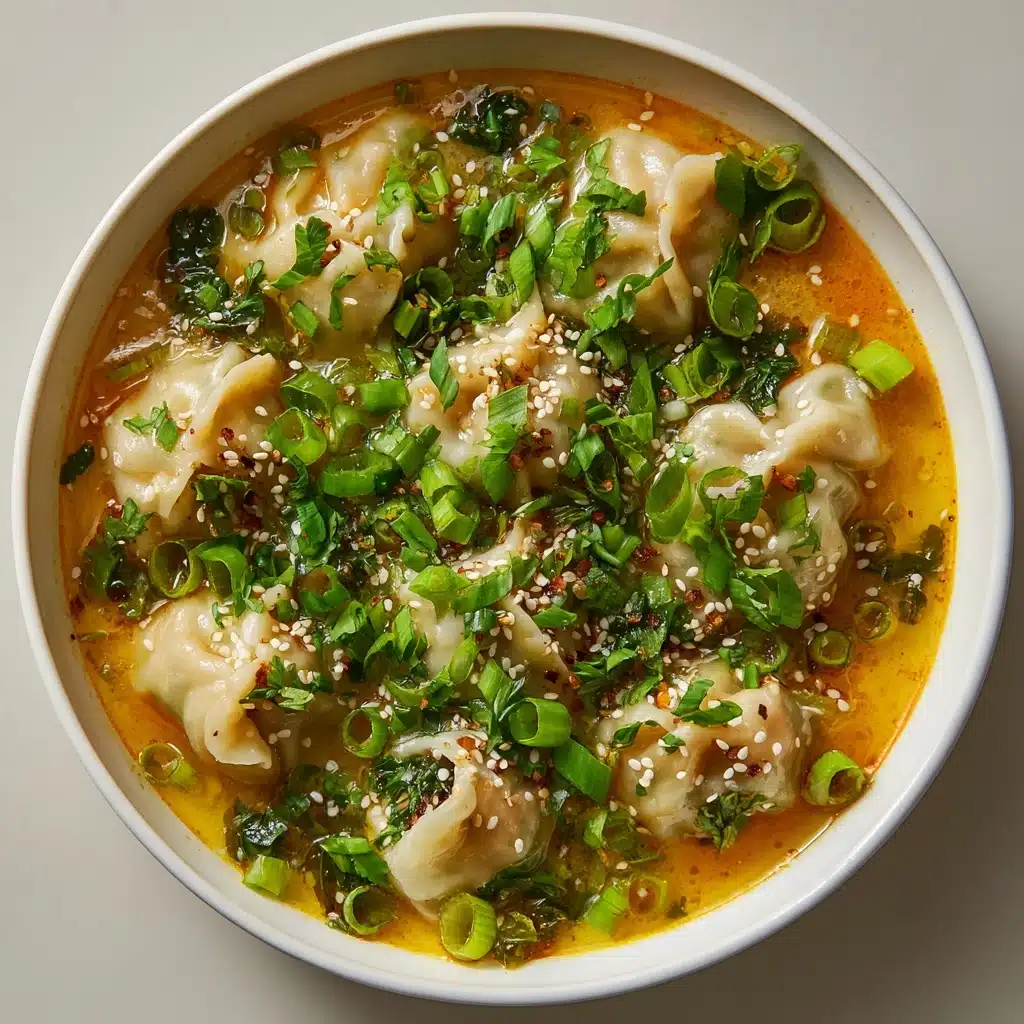 Curry Dumpling Soup: A Warm and Spicy Delight! Recipe - Recipe Image