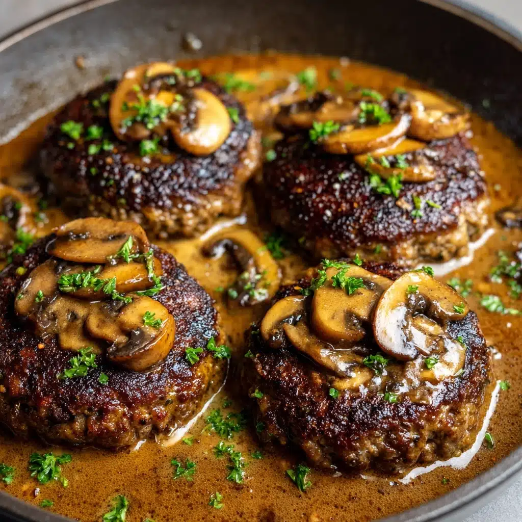 Easy Homemade Salisbury Steak Recipe - Recipe Image