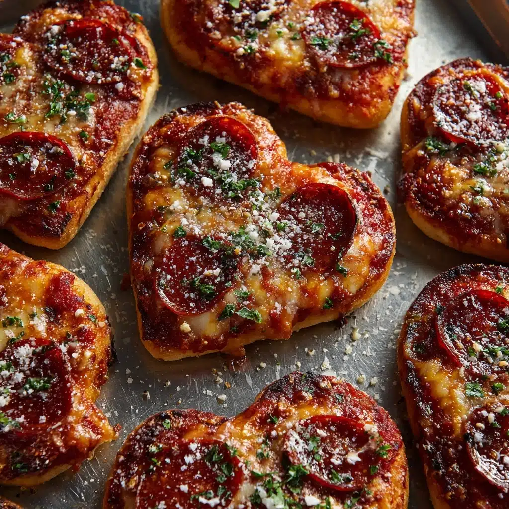 Heart-Shaped Pizzas: A Delicious and Fun Way to Celebrate Recipe - Recipe Image