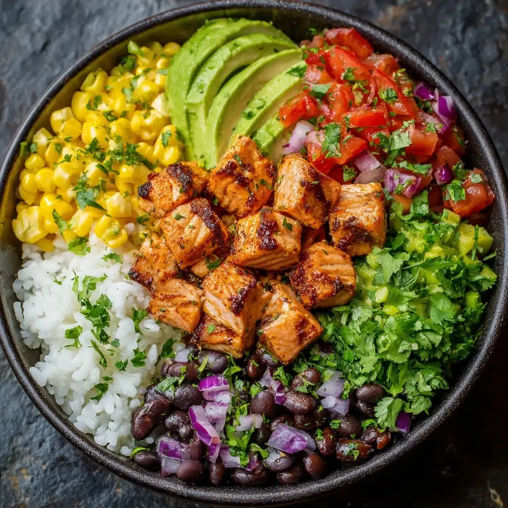Salmon Burrito Bowl Recipe - Recipe Image