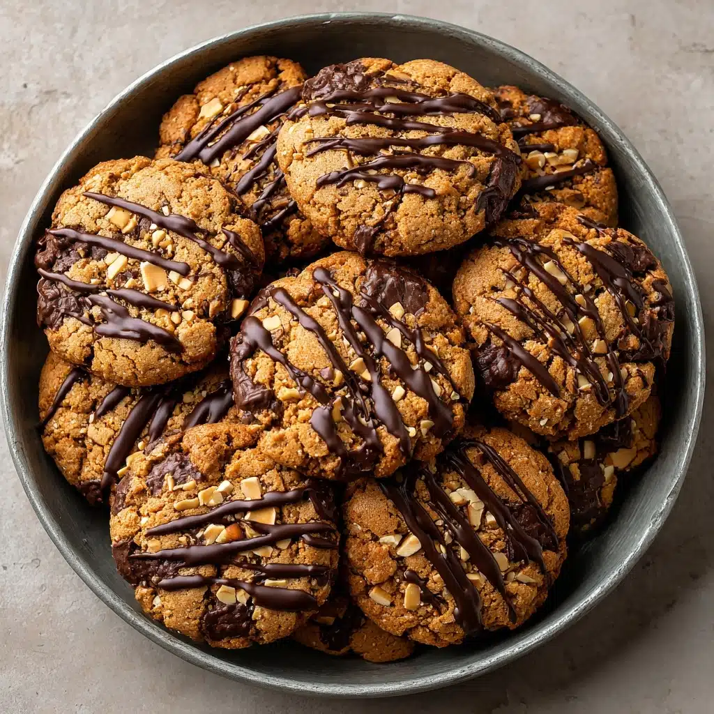 Snickers-Stuffed Peanut Butter Cookies Recipe - Recipe Image