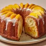 Peach Buttermilk Pound Cake Recipe
