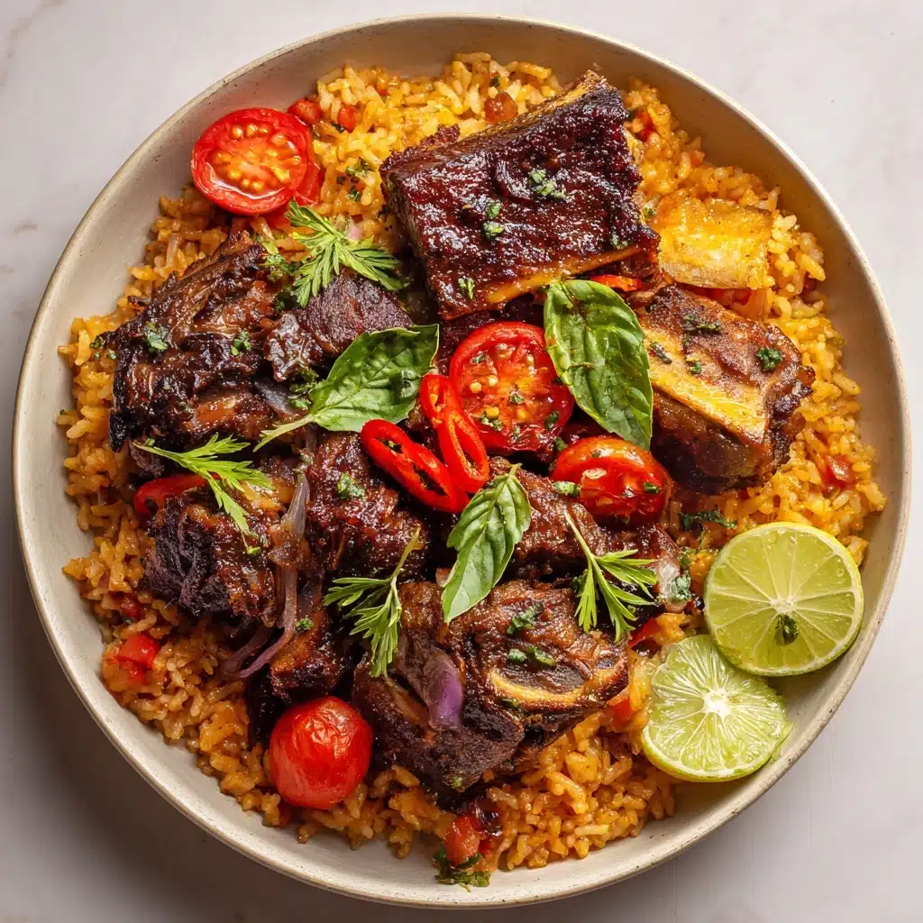 Malaysian Tomato Rice Recipe - Recipe Image