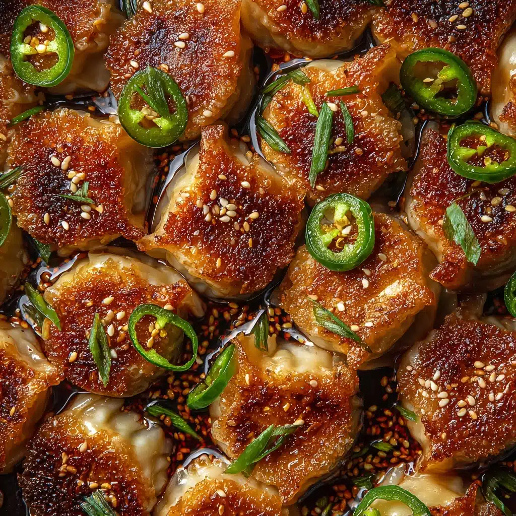 Chile Relleno Wontons with Jalapeño Soy Sauce Recipe - Recipe Image
