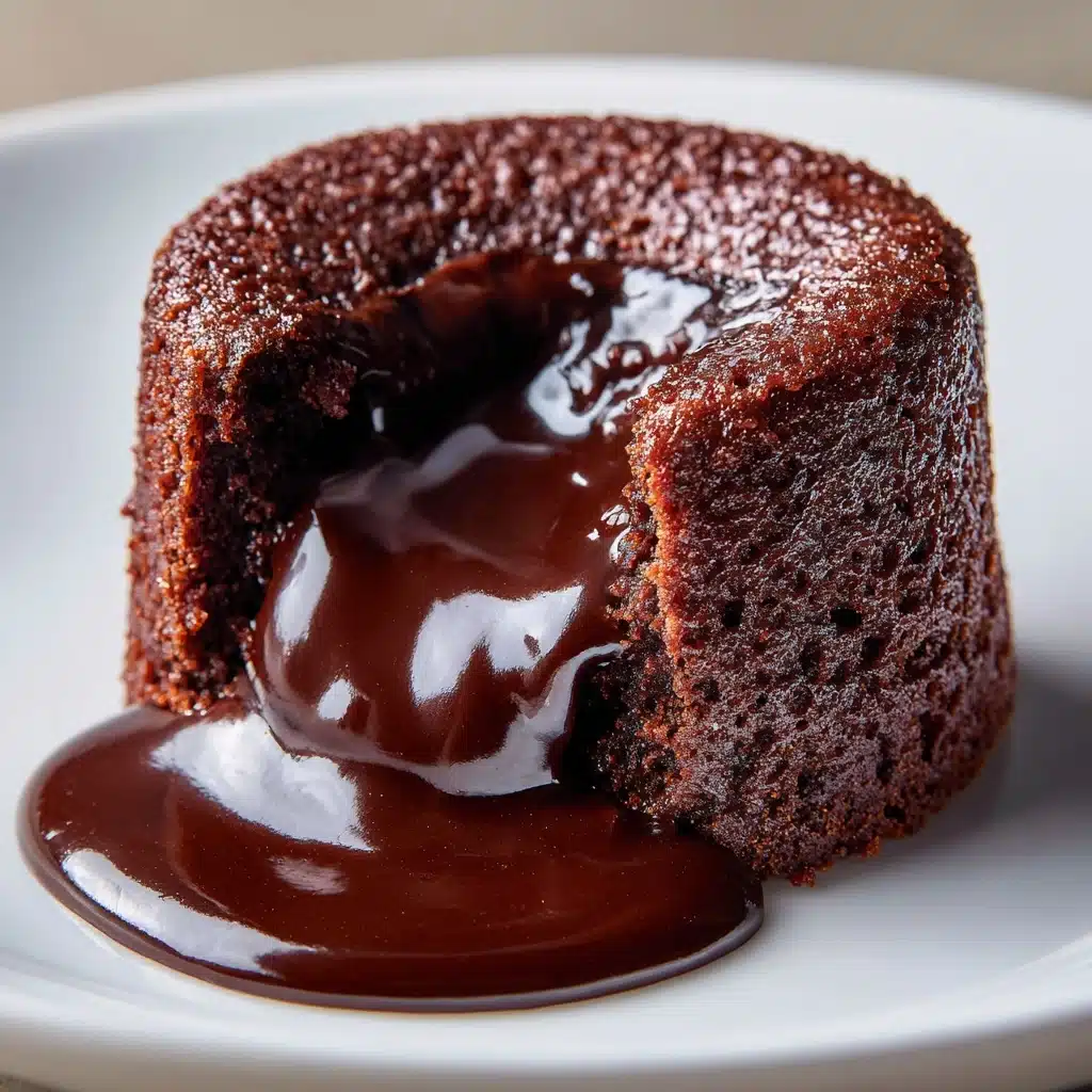 Triple Chocolate Lava Muffins Recipe - Recipe Image