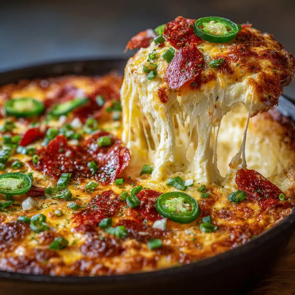 Jalapeño Popper Dip with Ground Beef Recipe - Recipe Image