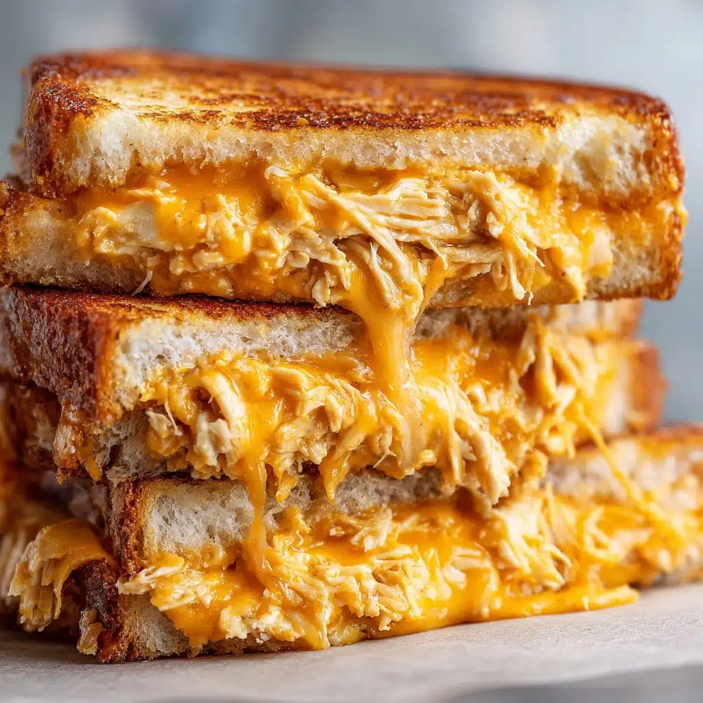Buffalo Chicken Grilled Cheese Recipe - Recipe Image