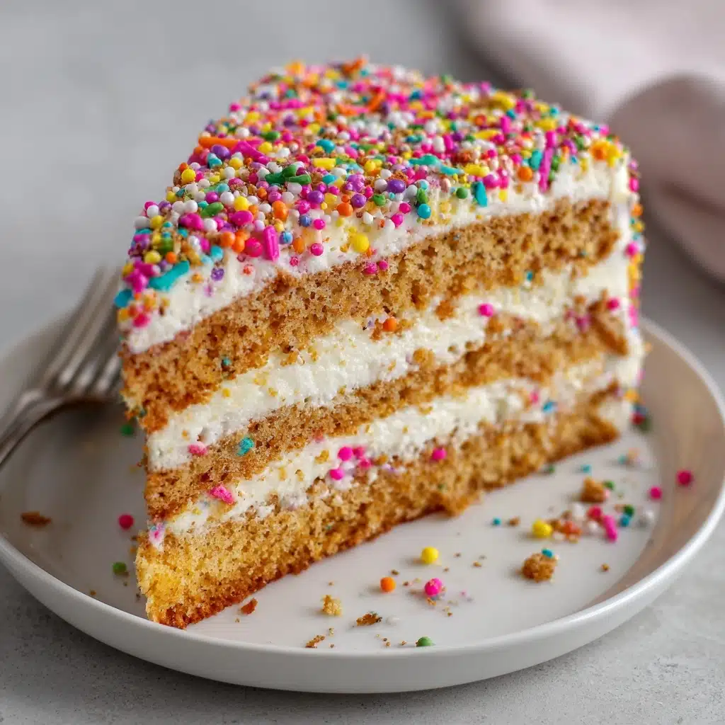 No Bake Birthday Cake Delight Recipe - Recipe Image