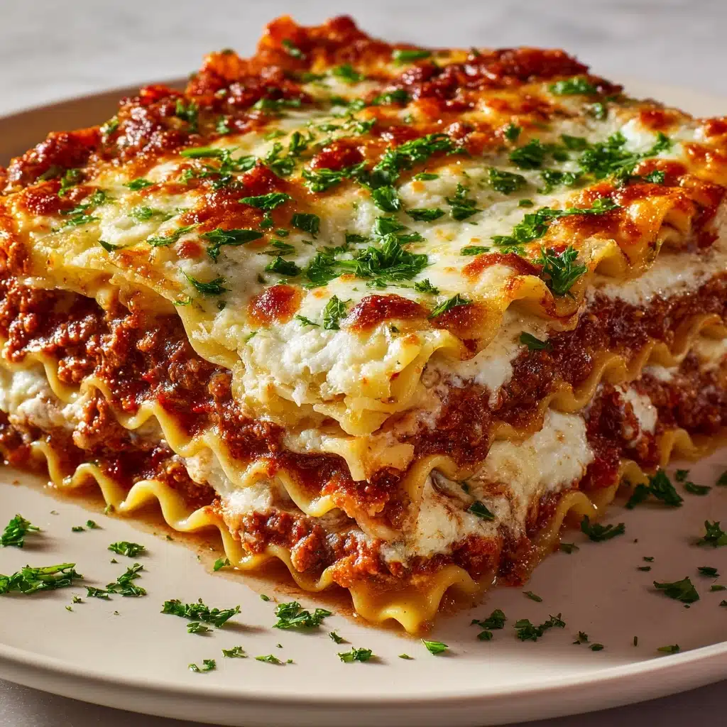 Dutch Oven Lasagna Recipe - Recipe Image