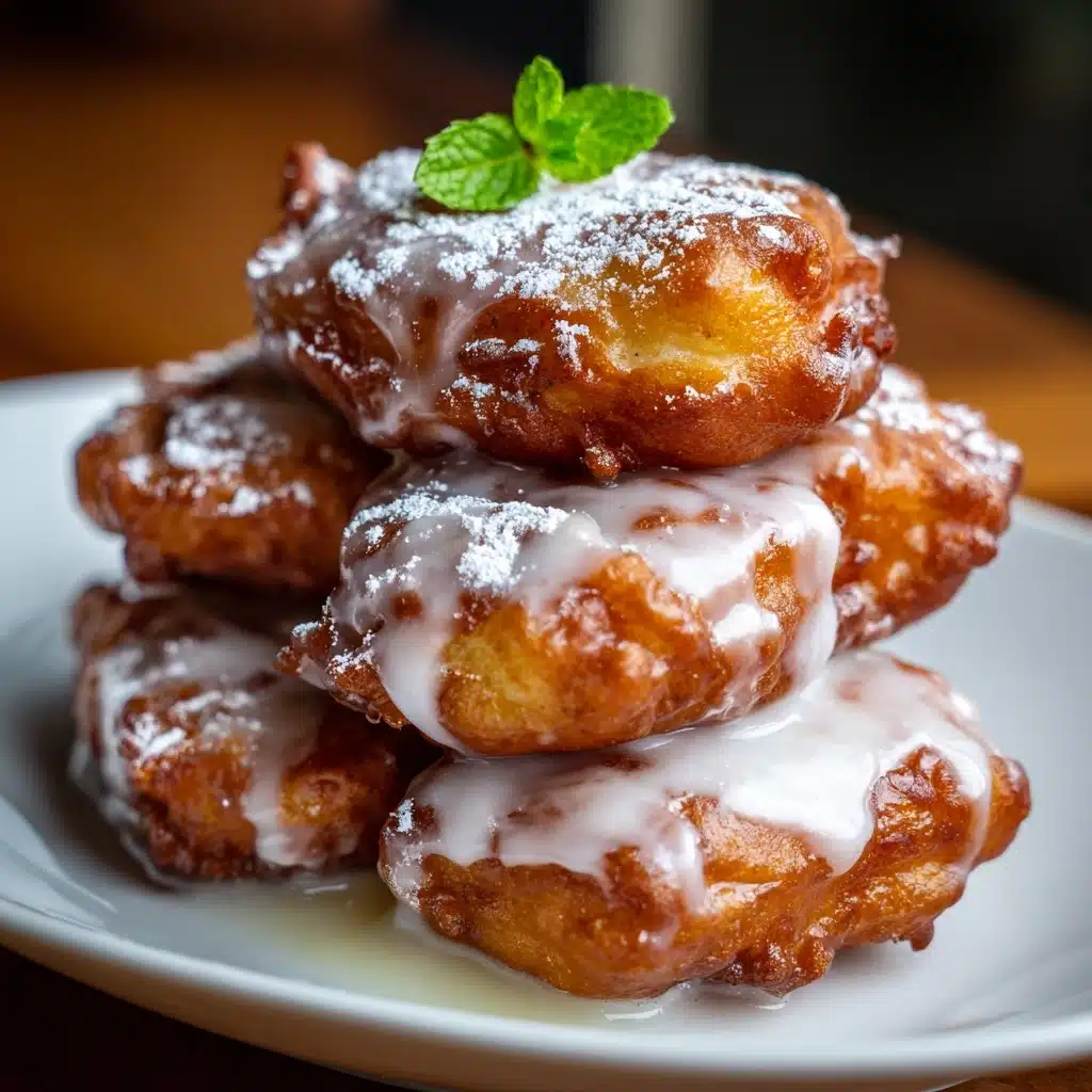 Fresh Peach Fritters Recipe