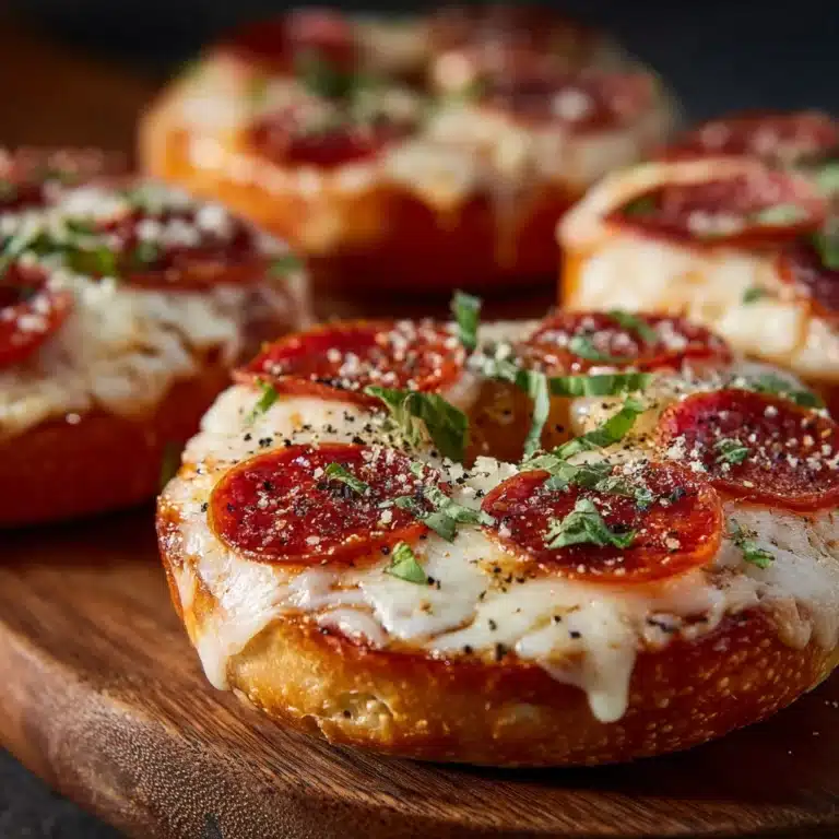 Easy Pizza Bagel Bites Recipe