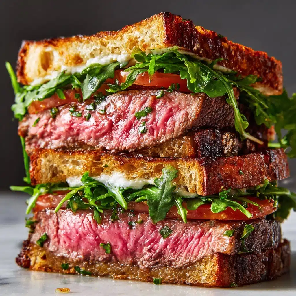 Steak au Poivre Sandwich Recipe - Recipe Image