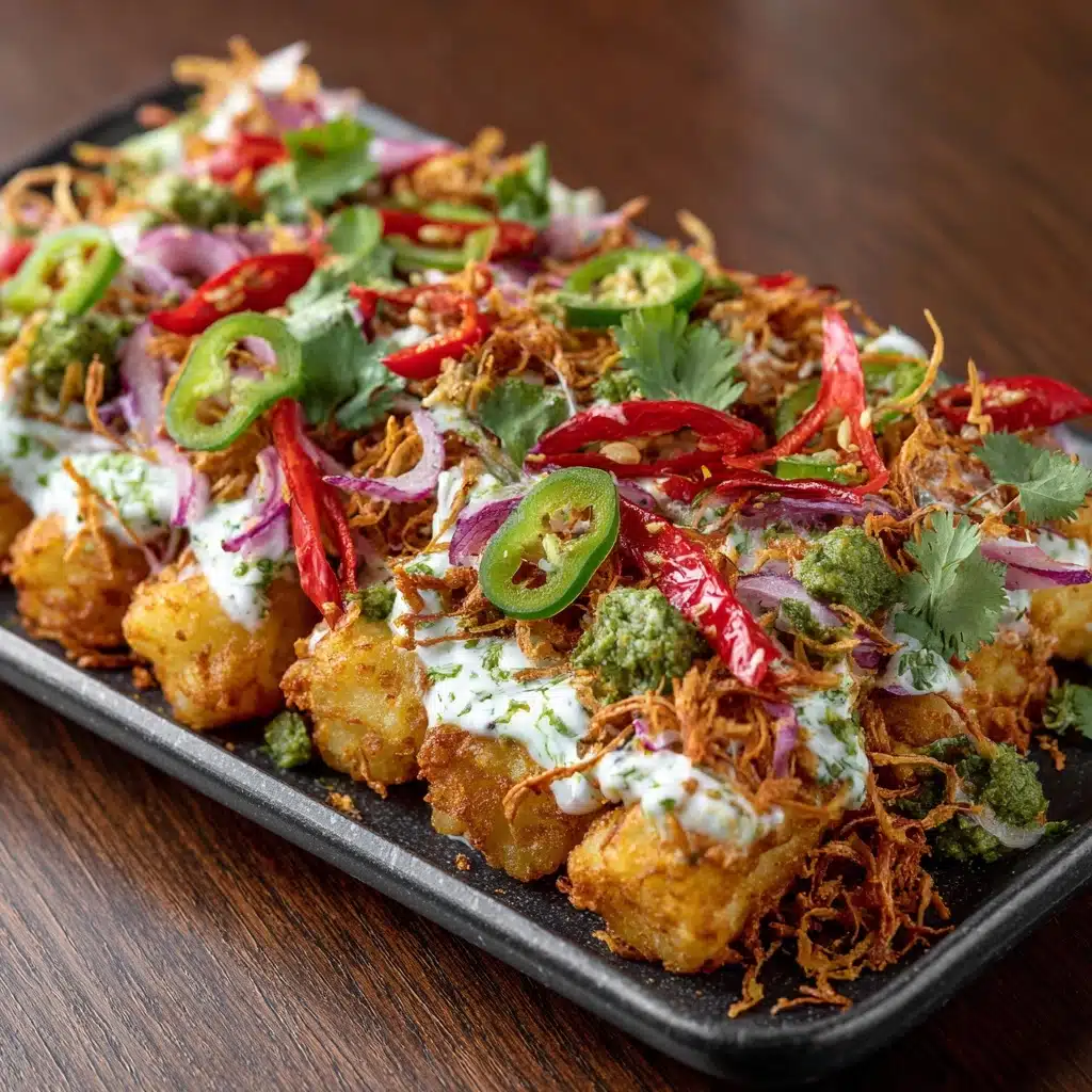 Samosa Chaatdish Recipe - Recipe Image