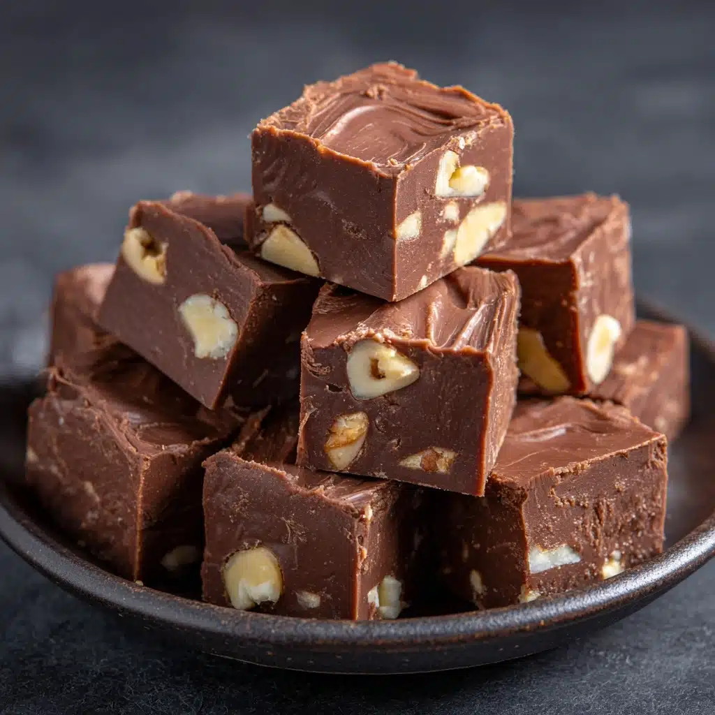 Old Fashioned Black Walnut Fudge Recipe - Recipe Image