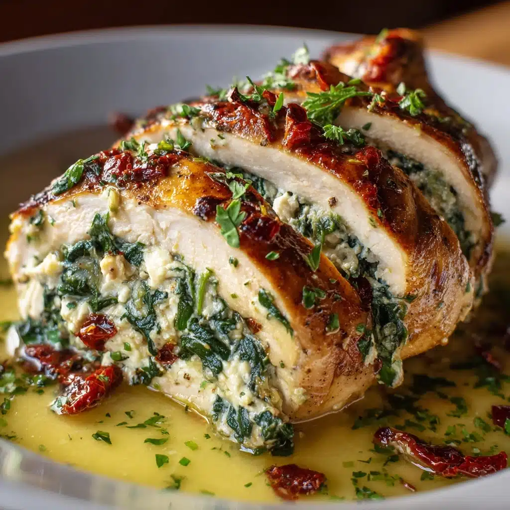 Spinach Stuffed Chicken Breast Recipe - Recipe Image