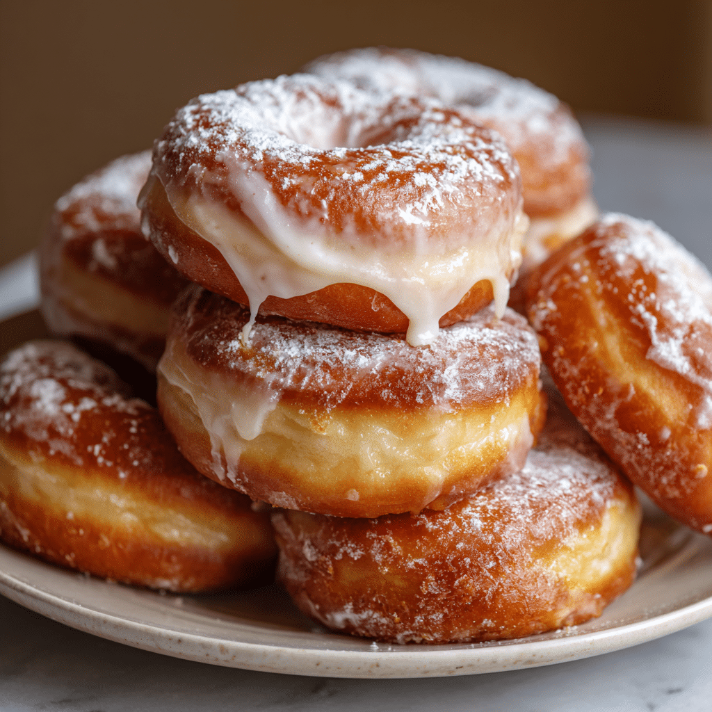 Condensed Milk & Cinnamon Doughnut Puffs Recipe - Recipe Image