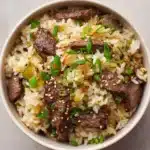 Onion Beef Fried Rice Recipe