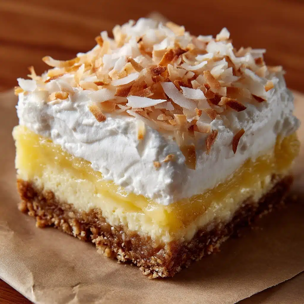 Coconut Cream Bars Recipe