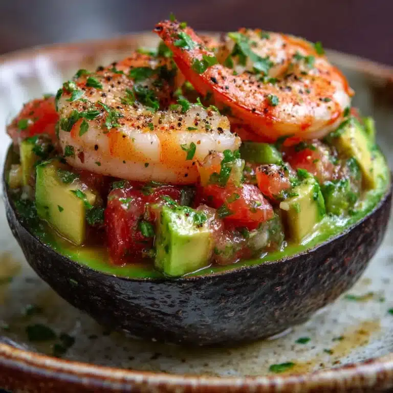 Shrimp Stuffed Avocados Recipe