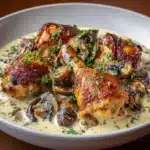 Baked Legs with Cream of Mushroom Recipe