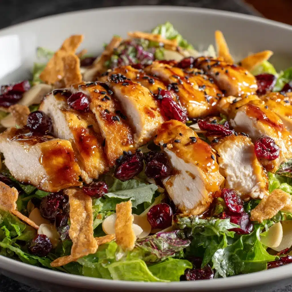 Asian Chicken Cranberry Salad Recipe - Recipe Image