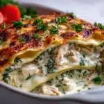 Chicken Alfredo Roll-Ups Recipe