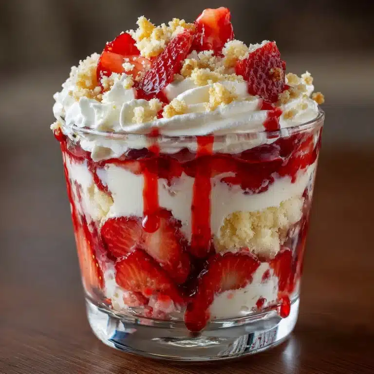 Strawberry Shortcake Cheesecake Cups Recipe