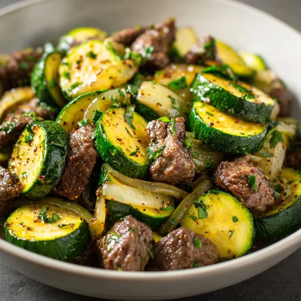 Beef & Zucchini Skillet Recipe - Recipe Image