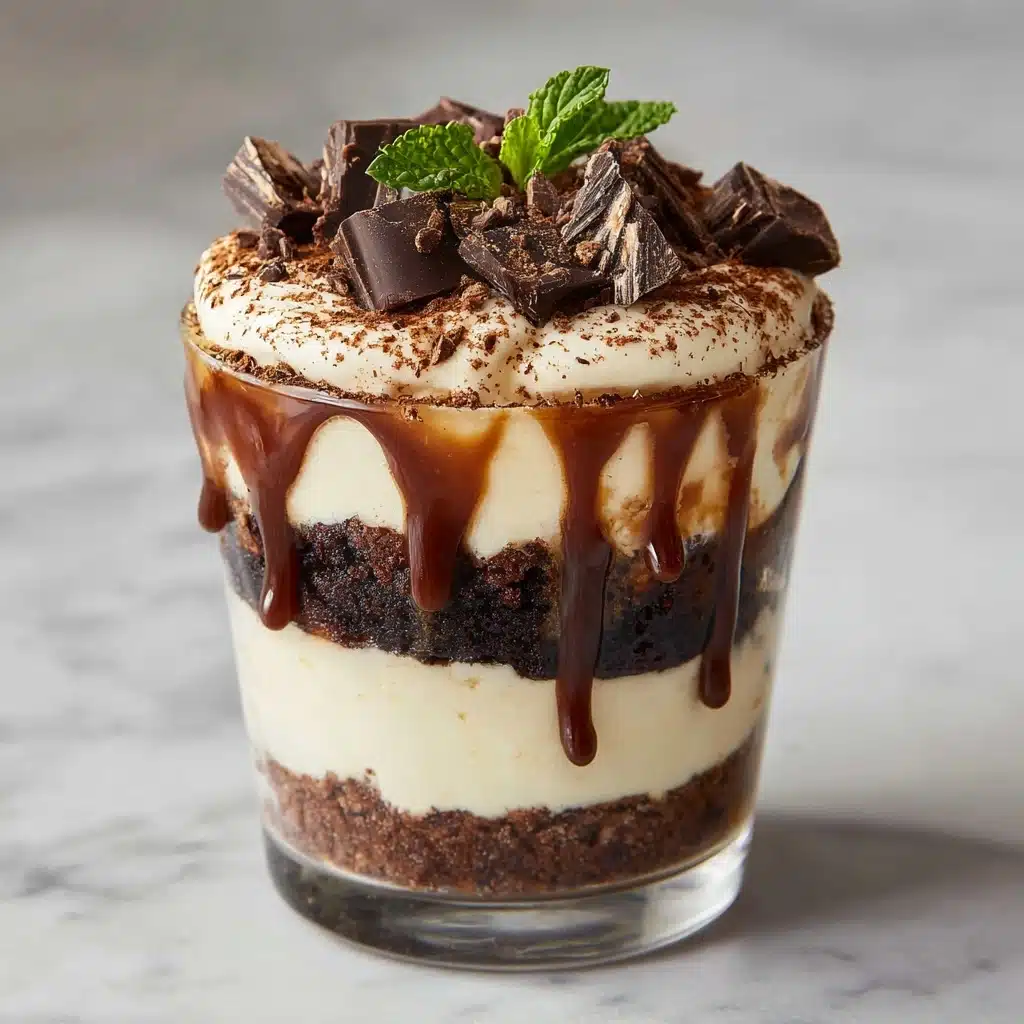 Loaded Brownie Cheesecake Dessert Cups Recipe - Recipe Image