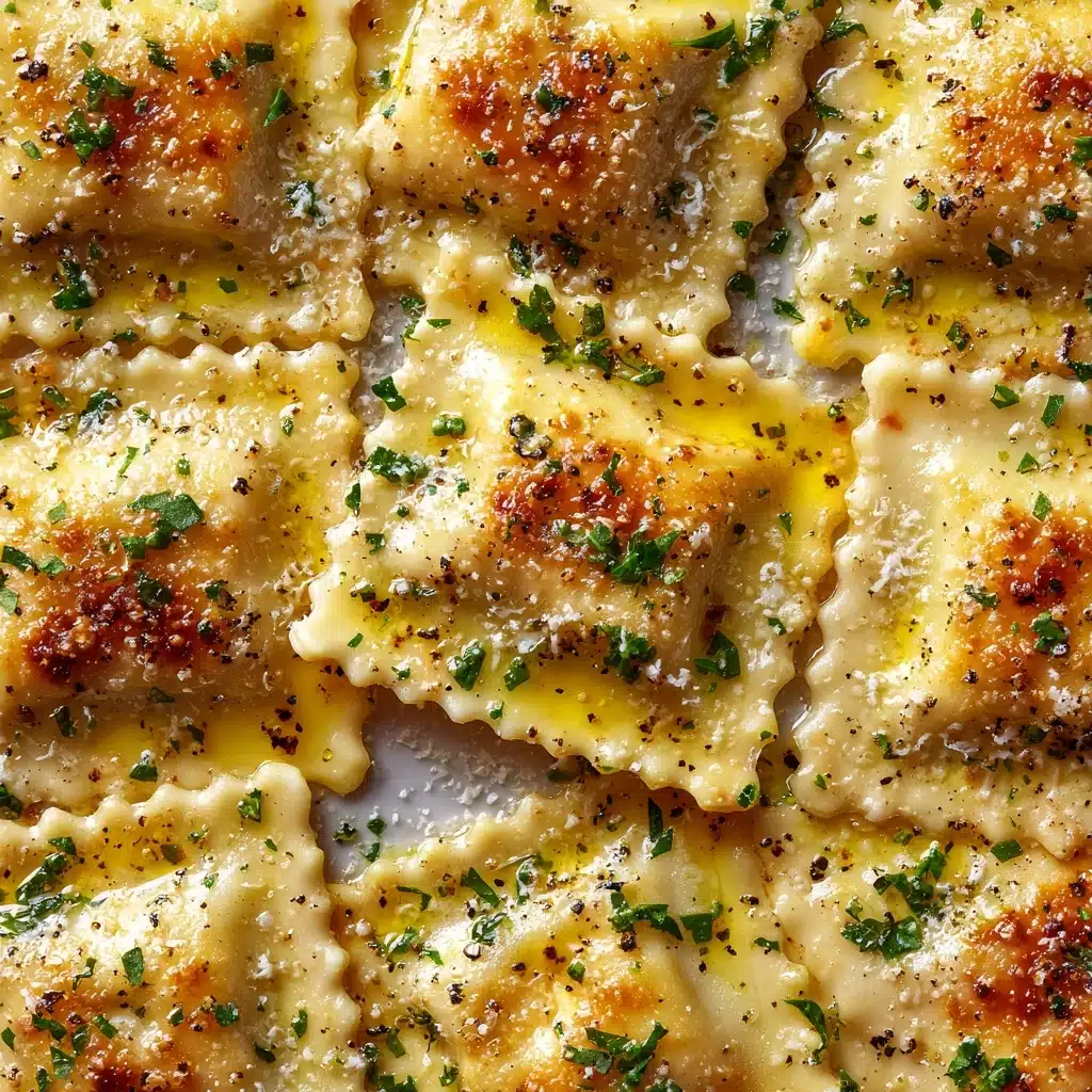 Easy Cheesy Baked Ravioli Recipe - Recipe Image