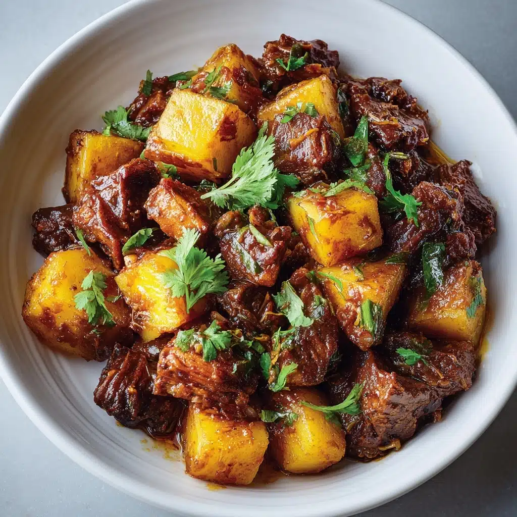 Caribbean Beef Curry with Potatoes Recipe