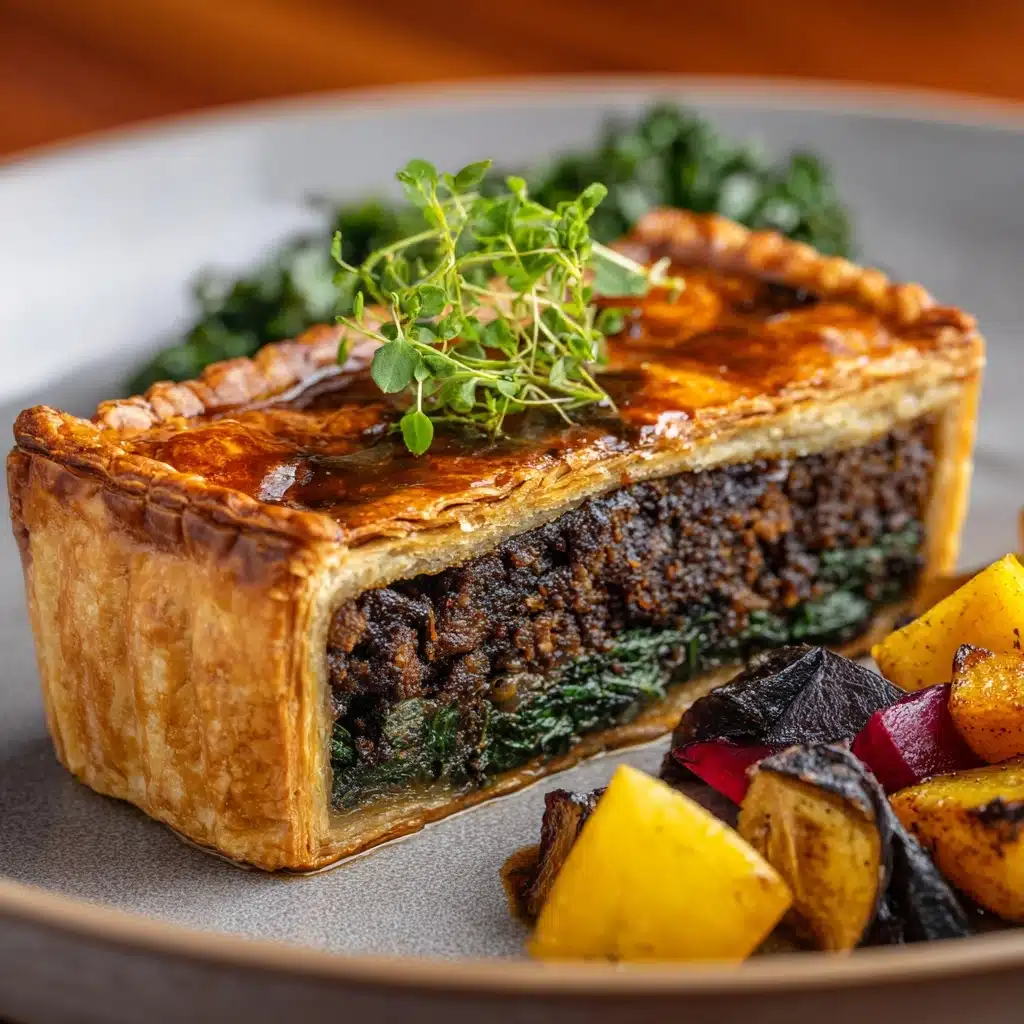 Vegan BBQ Beef Wellington Recipe - Recipe Image