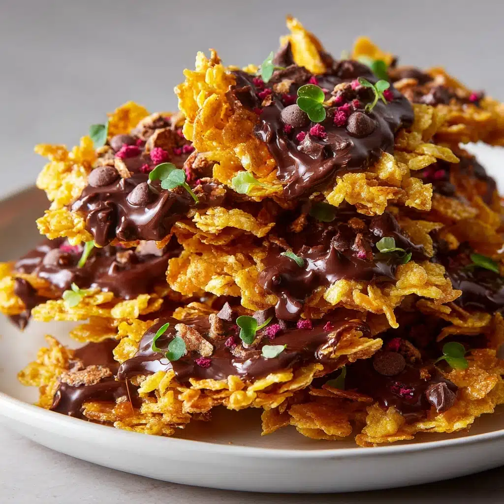 Cornflake Chocolate Brittle Recipe - Recipe Image