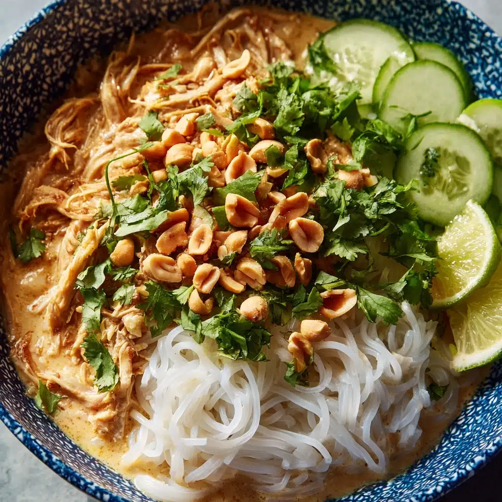 Thai Peanut Chicken Bowl Recipe - Recipe Image