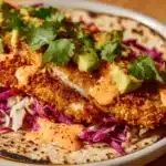 Southern Catfish Tacos with Crunchy Slaw Recipe