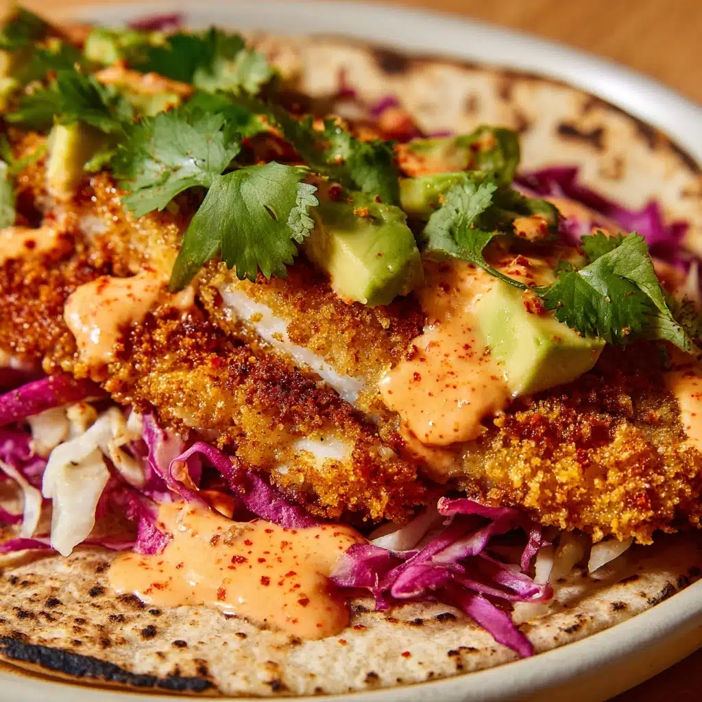 Southern Catfish Tacos with Crunchy Slaw Recipe