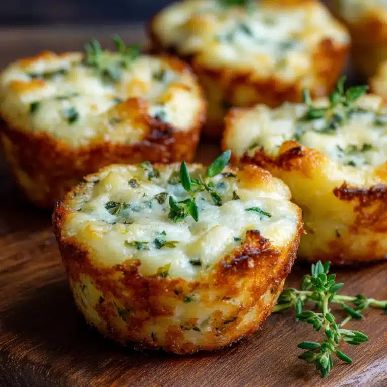Crispy Parmesan Zucchini Potato Muffins Recipe
