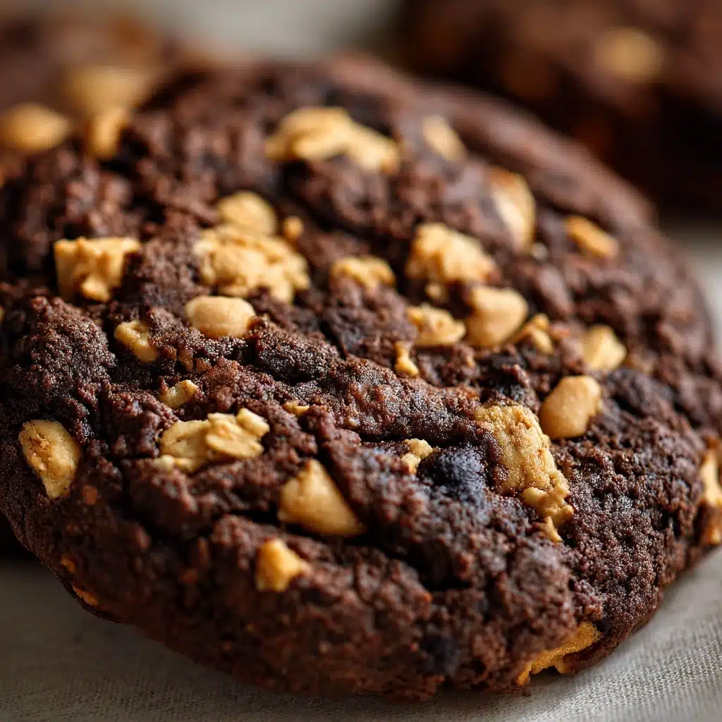 Chocolate No-Bake Cookies with Peanut Butter Recipe - Recipe Image
