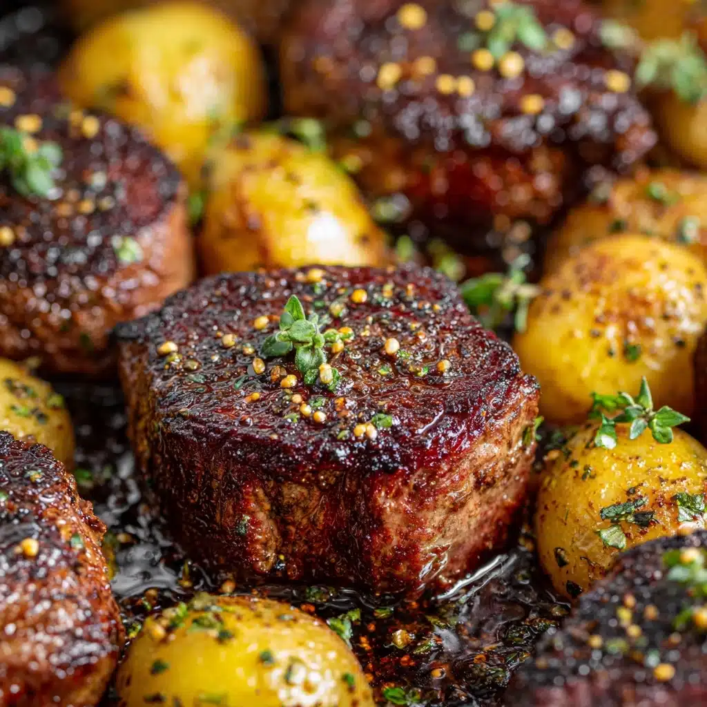 Garlic Butter Steak and Potatoes Skillet Recipe