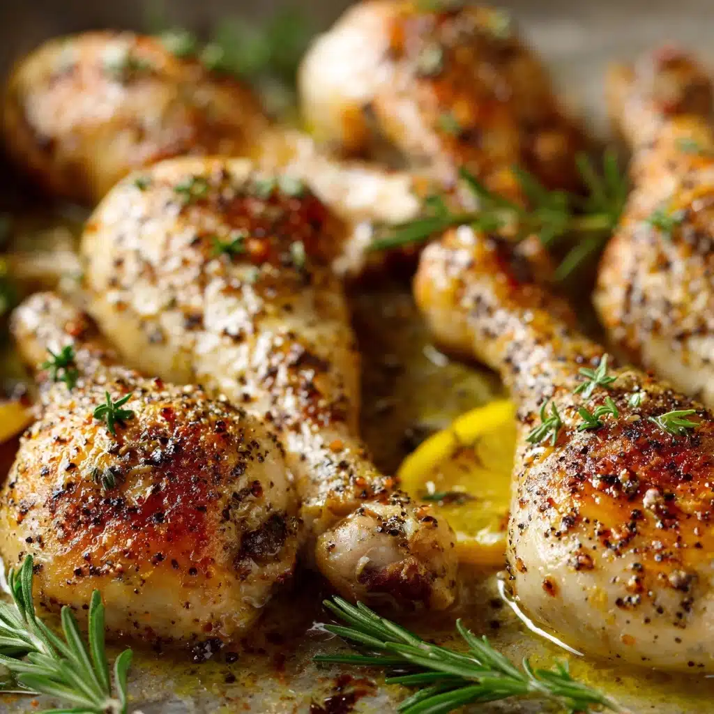 Lemon Pepper Chicken Legs and Thighs Recipe - Recipe Image