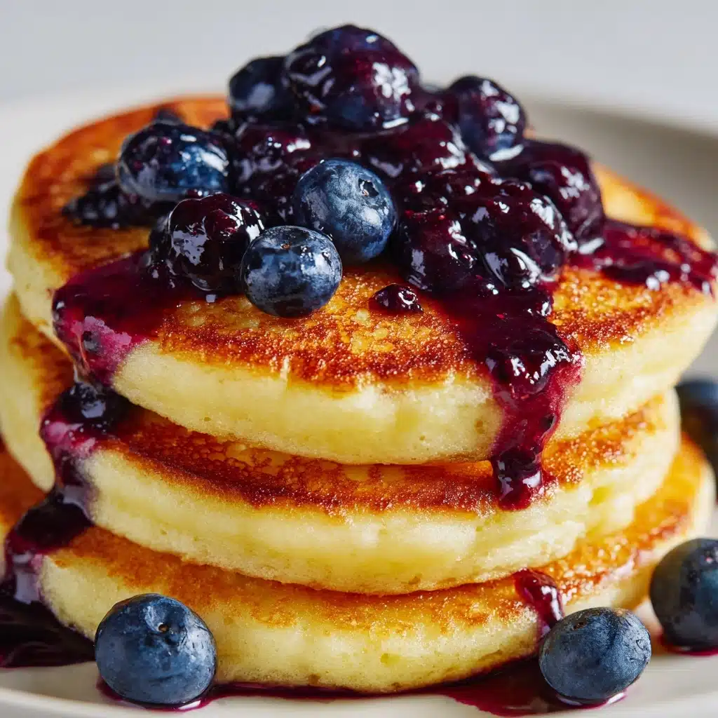 Easy Blueberry Pancakes Recipe - Recipe Image